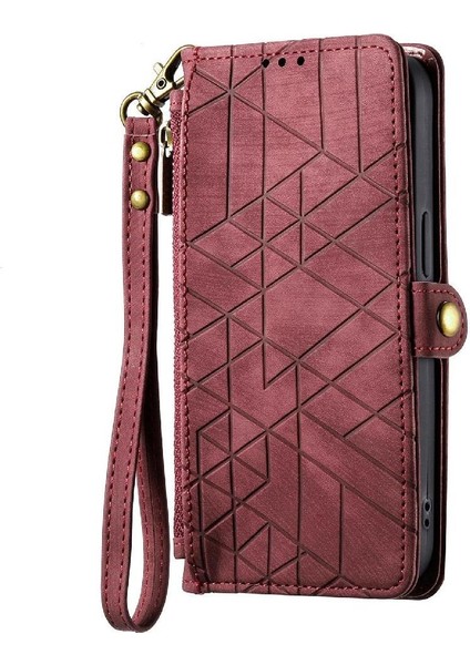 Motorola Kenar 50 Pro Için Flip Case Kapak Cüzdan Darbeye Basit (Yurt Dışından)