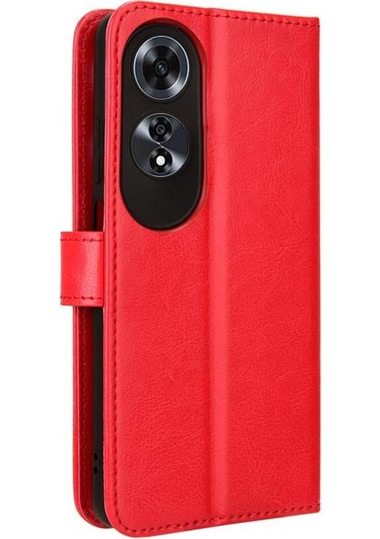 Oppo A60 4g Flip Kapak Için Kılıf Manyetik Cüzdan Kart Tutucu (Yurt Dışından) modelleri