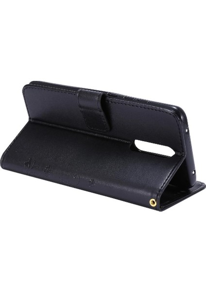 Xiaomi Redmi Için 8A Pu Deri Kickstand Durumda Kart Tutucu Bilek Kayışı (Yurt Dışından) indirimleri