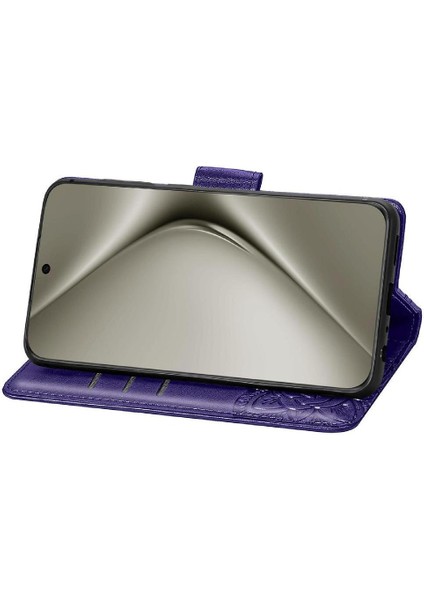 Huawei Pura 70 Pro Kanat Çok Renkli Cüzdan Iş Için Flip Case (Yurt Dışından)