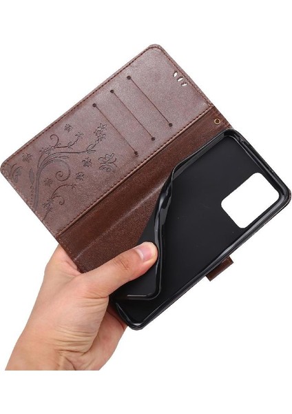 Xiaomi Redmi 10 Başbakan 5g Için Kickstand Pu Deri Bilek Kayışı (Yurt Dışından) modelleri