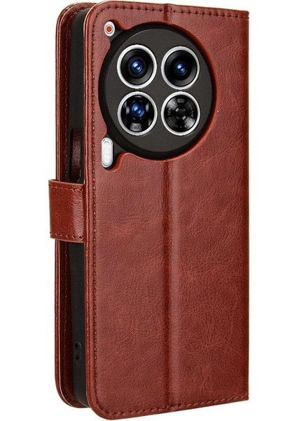 Tecno Camon 30 Premier 5g Kart Tutucu Manyetik Cüzdan Kapak Çevirin (Yurt Dışından)