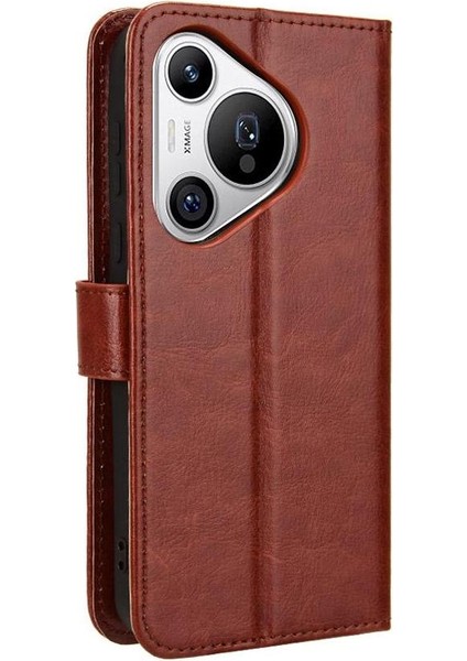 Huawei Pura 70 Için Kılıf Cüzdan Kart Tutucu Kapak Çevirin Manyetik (Yurt Dışından) fırsatları