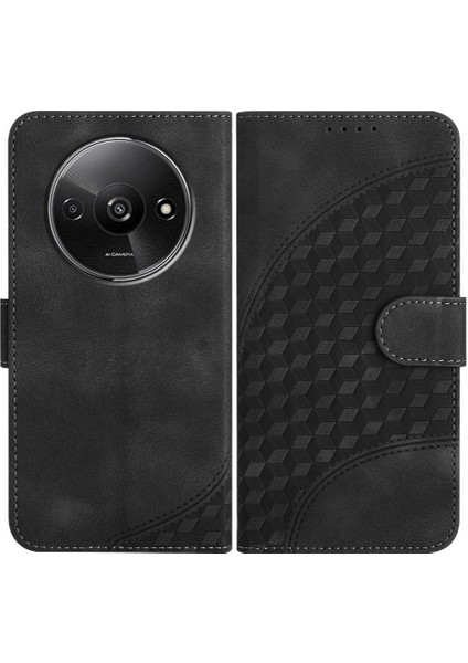 Xiaomi Redmi A3 Flip Iş Darbeye Deri Kılıf Pu Için Flip Case (Yurt Dışından)