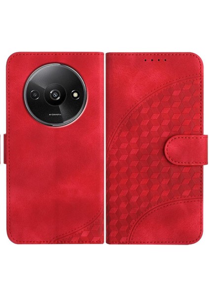 Xiaomi Redmi A3 Flip Iş Darbeye Deri Kılıf Pu Için Flip Case (Yurt Dışından)