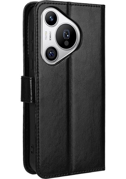 Huawei Pura 70 Için Kılıf Cüzdan Kart Tutucu Kapak Çevirin Manyetik (Yurt Dışından)