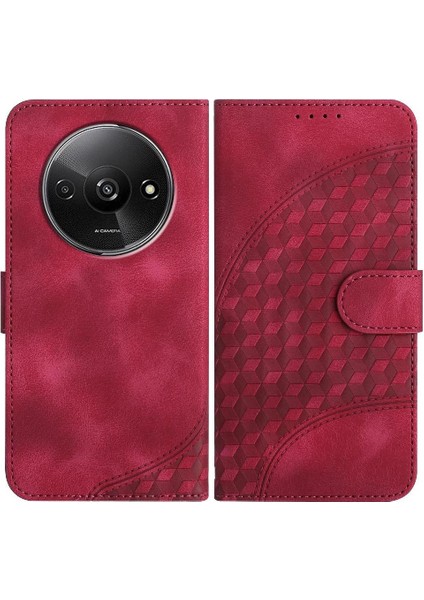 Xiaomi Redmi A3 Flip Iş Darbeye Deri Kılıf Pu Için Flip Case (Yurt Dışından)
