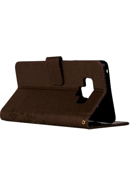 Samsung Galaxy Not 9 Bilek Kayışı Için Filp Durumda Kart Tutucu Kickstand Pu (Yurt Dışından) fırsatları