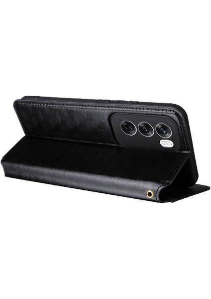 Oppo Oppo 12 5g Manyetik Kapatma Kart Yuvaları Tutucu Pu 3D Için Flip Case (Yurt Dışından) fırsatları
