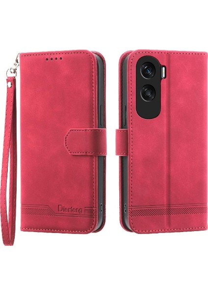 Onur X50I Manyetik Kapatma Nakit Cep Premium Kart Yuvaları Için Flip Case (Yurt Dışından)