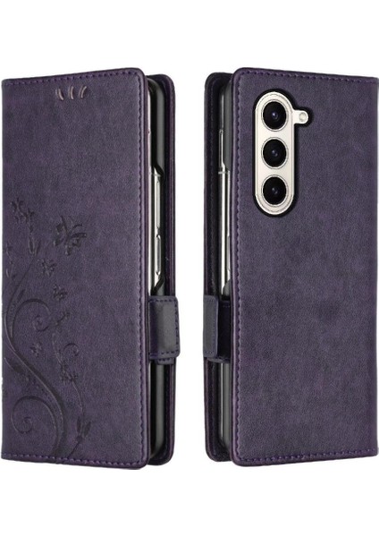Samsung Galaxy Z Filp 4 Kickstand Manyetik Kapatma Kartı Bilek Için Filp Durumda (Yurt Dışından)