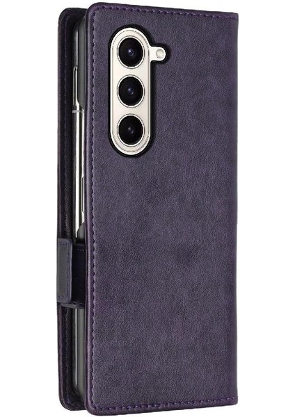 Samsung Galaxy Z Filp 4 Kickstand Manyetik Kapatma Kartı Bilek Için Filp Durumda (Yurt Dışından)