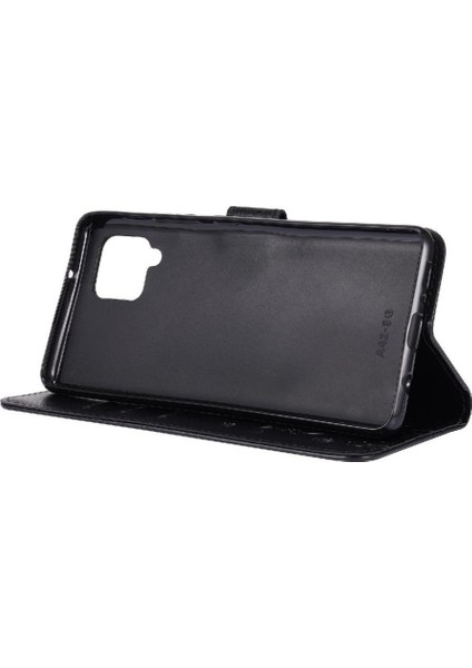 Samsung Galaxy Filp 5g Için Filp Durumda Kart Tutucu Kickstand Bilek Kayışı Pu (Yurt Dışından) fırsatları