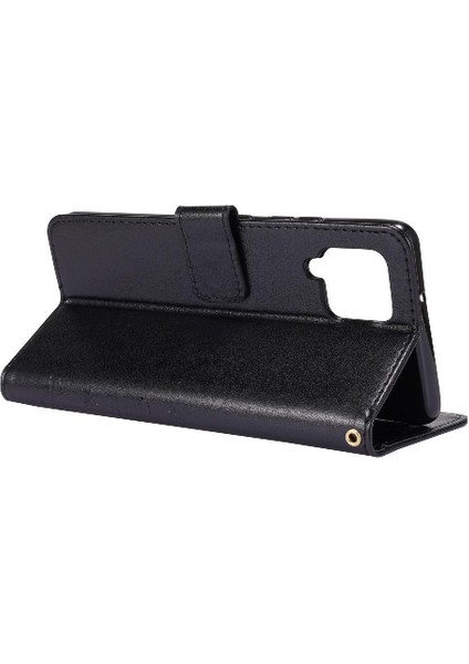 Samsung Galaxy Filp 5g Için Filp Durumda Kart Tutucu Kickstand Bilek Kayışı Pu (Yurt Dışından) indirimleri