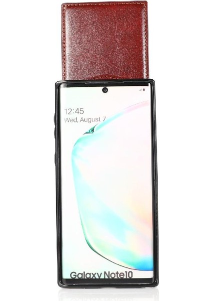Kredi Kartı Cüzdan Kartı ile Samsung Galaxy NOTE10 Plus ile Uyumlu (Yurt Dışından)