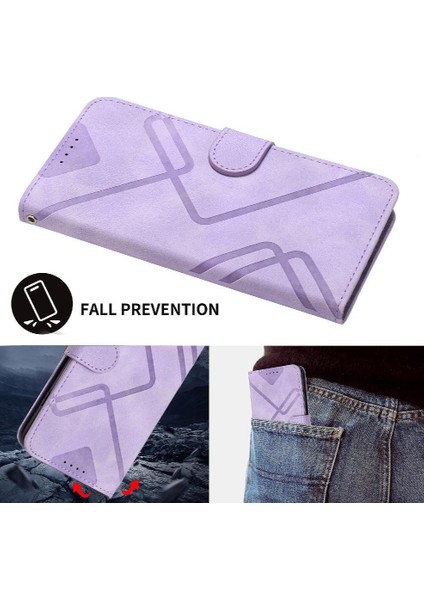 Kart Yuvası Standı Pu Flip ile Xiaomi Poco F6 Manyetik Kapak Için Flip Case (Yurt Dışından)