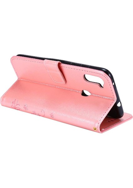 Samsung Galaxy A11 Için Kickstand Durumda Kart Tutucu Pu Deri Bilek (Yurt Dışından)
