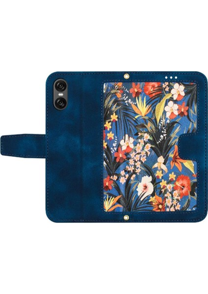 Sony Xperia 10 Vı Için Cüzdan Durumda Kickstand Kart Tutucu Anti Scratch Pu (Yurt Dışından) indirimleri
