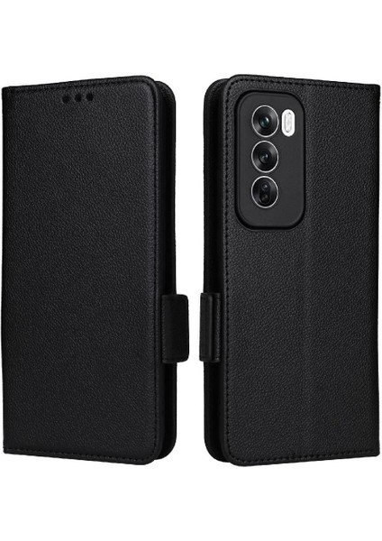 Oppo Oppo 12 Pro 5g Için Flip Case Yan Toka Pu Deri Kart Yuvaları Tutucu (Yurt Dışından) fiyatları