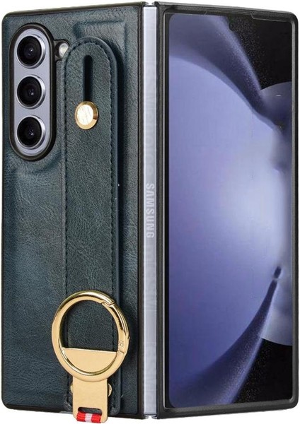 Samsung Galaxy Z Case 6 5g Bilek Kayışı Uyumluluk Premium Pu (Yurt Dışından)