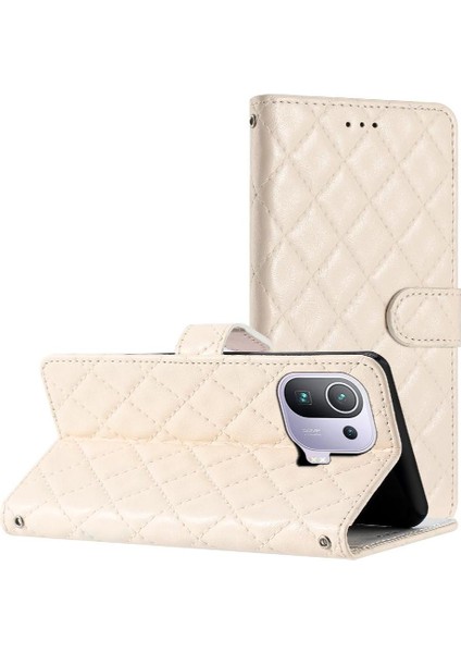 Xiaomi 11 Için Flip Case Pro Kickstand Kart Yuvaları Tutucu Pu Deri Cüzdan (Yurt Dışından)