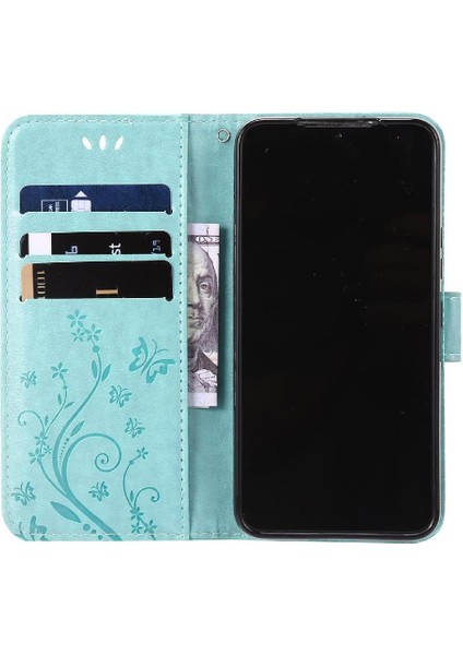 Samsung Galaxy S22 Artı 5g Için Filp Durumda Kart Tutucu Bilek Kayışı Kickstand (Yurt Dışından)