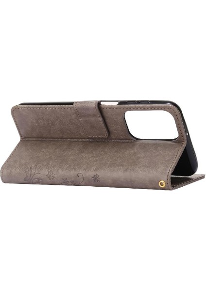 Samsung Galaxy M23 Için Filp DURUMDA/M13 Kickstand Kart Tutucu Bilek Kayışı Pu (Yurt Dışından)