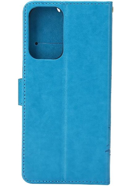 Samsung Galaxy M23 Için Filp DURUMDA/M13 Kickstand Kart Tutucu Bilek Kayışı Pu (Yurt Dışından)