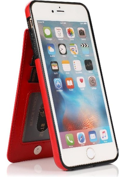 Kredi Premium Deri Çanta ile IPhone Se 2020/2022 ile Uyumlu (Yurt Dışından)