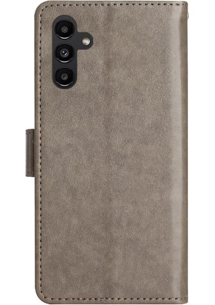 Samsung Galaxy A35 Kickstand Manyetik Kapatma Bilek Kayışı Pu Için Filp Durumda (Yurt Dışından)