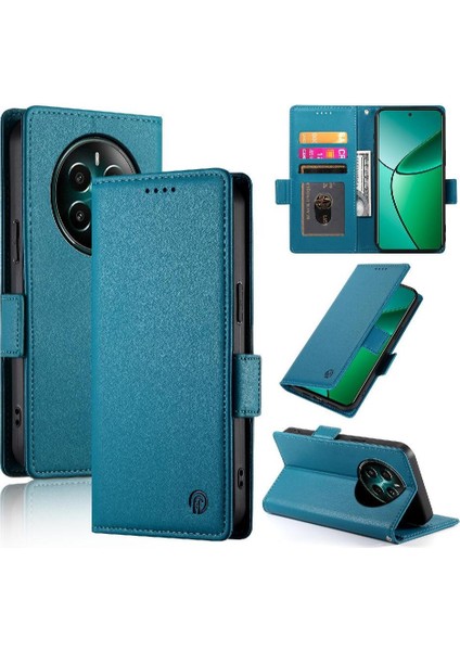 Realme 12 Artı Cüzdan Kartvizit Yuvaları Flip Case Günlük Kullanım Için Flip Case (Yurt Dışından)