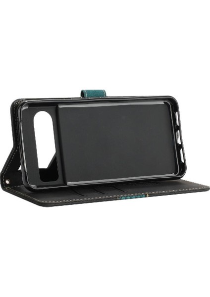 Google Piksel 8 Manyetik Kapatma Kart Yuvası Kickstand Bilek Için Cüzdan Kılıf (Yurt Dışından) fırsatları
