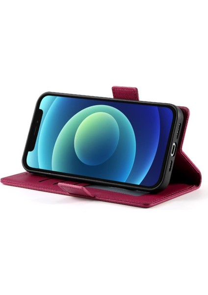 IPhone 12 Mini Flip Iş Günlük Kullanım Cüzdan Kart Yuvaları Için Flip Case (Yurt Dışından) fırsatları