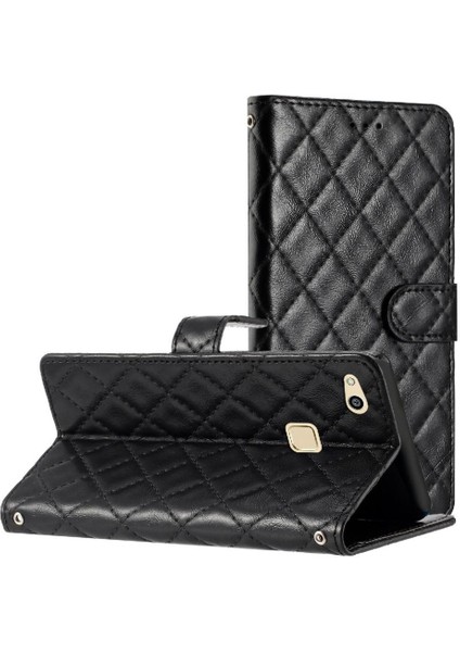 Huawei P10 Lite Için Flip Case Pu Deri Cüzdan Manyetik Folio Kart Yuvaları (Yurt Dışından) indirimleri