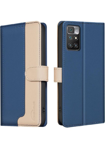 Xiaomi Redmi 10 2022 Için Kickstand Flip Case Folio Darbeye Tpu (Yurt Dışından)