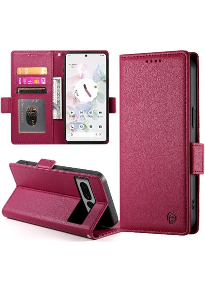 Google Piksel 7 Pro Cüzdan Kart Yuvaları Için Flip Case Iş Günlük Kullanım Flip (Yurt Dışından) fiyatları