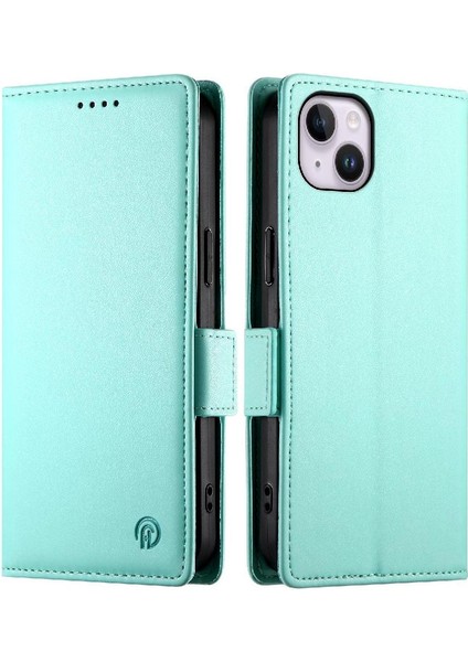 IPhone 14 Için Flip Case Artı Flip Kartvizit Yuvaları Günlük Kullanım Cüzdan (Yurt Dışından)