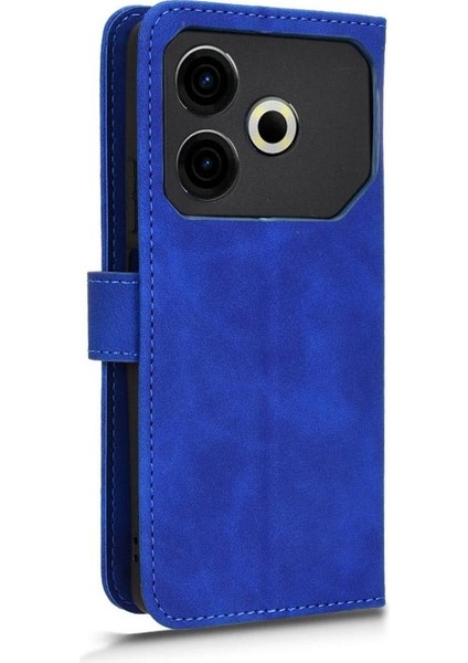 Tecno Pova 6 Neo Pu Deri Yan Toka Cüzdan Kart Yuvaları Için Flip Case (Yurt Dışından)