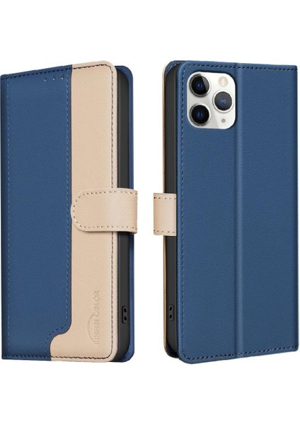 IPhone 11 Pro Max Rfıd Engelleme Kickstand Kart Yuvaları Tutucu Için Flip Case (Yurt Dışından)