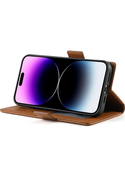 IPhone 14 Için Flip Case Pro Max Cüzdan Flip Kartvizit Yuvaları Günlük Kullanım (Yurt Dışından) fırsatları