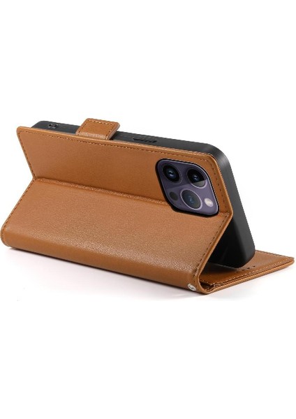 IPhone 14 Için Flip Case Pro Max Cüzdan Flip Kartvizit Yuvaları Günlük Kullanım (Yurt Dışından) indirimleri