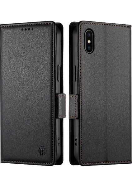 IPhone x Için Flip Case/xs Cüzdan Flip Kart Yuvaları Iş Günlük Kullanım (Yurt Dışından)