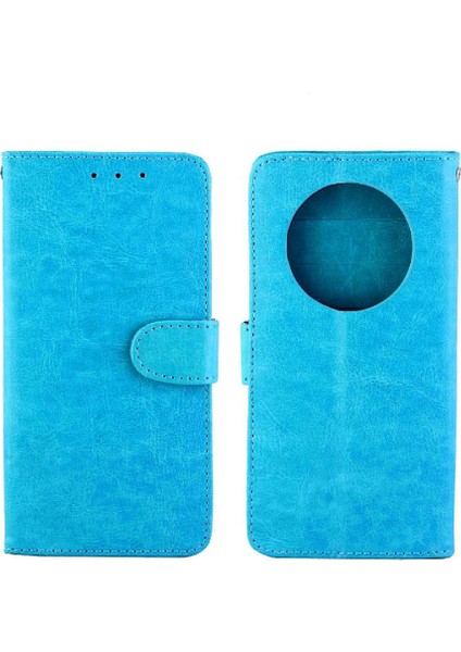 Huawei Mate 50 Pro Için Flip Case Manyetik Kapatma Pu Deri Kickstand (Yurt Dışından)