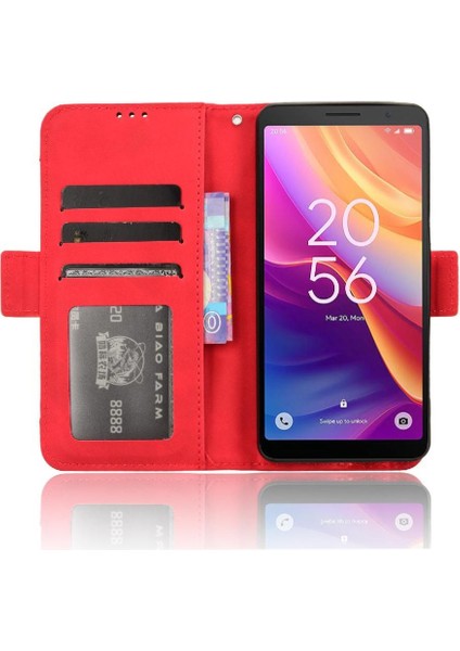 Tcl 501 4g Ayarlanabilir Ayrılabilir Kart Tutucu Deri Cüzdan Kapak Için Kılıf (Yurt Dışından) indirimleri