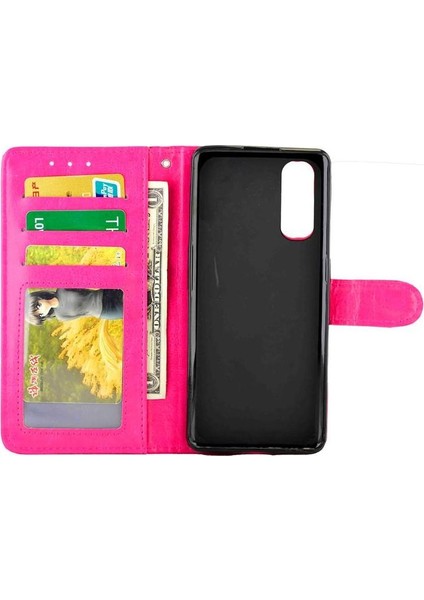 Oppo Bulmak Için Flip Case X2 Pu Deri Kart Tutucu Kickstand Manyetik (Yurt Dışından)