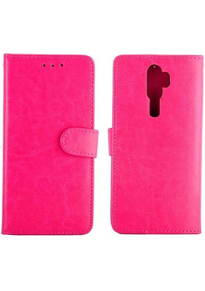Oppo A5 Için Flip Case 2020/OPPO A9 2020 Kart Tutucu Manyetik Kapatma Pu (Yurt Dışından)