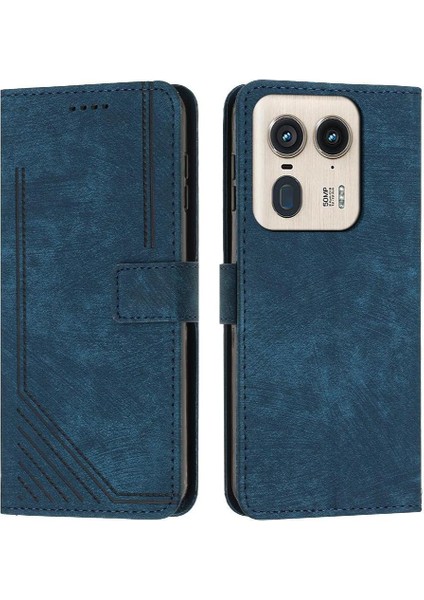 Motorola Moto X50 Ultra 5g Cüzdan Pu Deri Kickstand Kart Için Flip Case (Yurt Dışından)