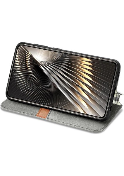 Xiaomi Poco F6 Moda Tasarım Cüzdan Fonksiyonu Için Flip Case Deri Kılıf (Yurt Dışından)