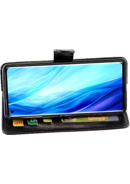 Oppo Reno4 Pro 4g Pu Deri Kickstand Manyetik Kapatma Için Flip Case (Yurt Dışından)
