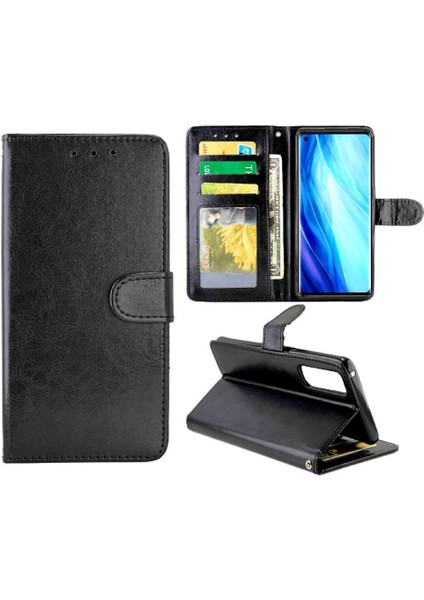 Oppo Reno4 Pro 4g Pu Deri Kickstand Manyetik Kapatma Için Flip Case (Yurt Dışından)